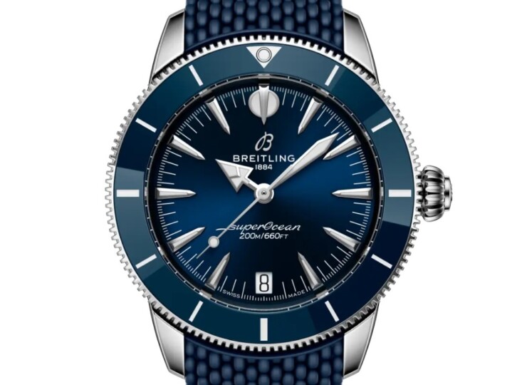 BREITLING スーパーオーシャン ヘリテージ オートマチック 36 ブルー文字盤 A10390161C1S1
