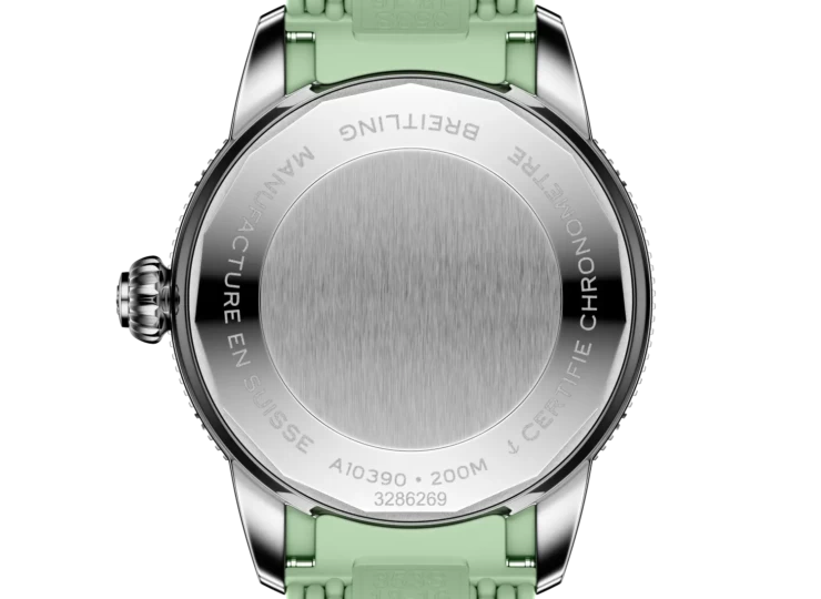 BREITLING スーパーオーシャン ヘリテージ オートマチック 36 グリーン文字盤 A10390361L1S1