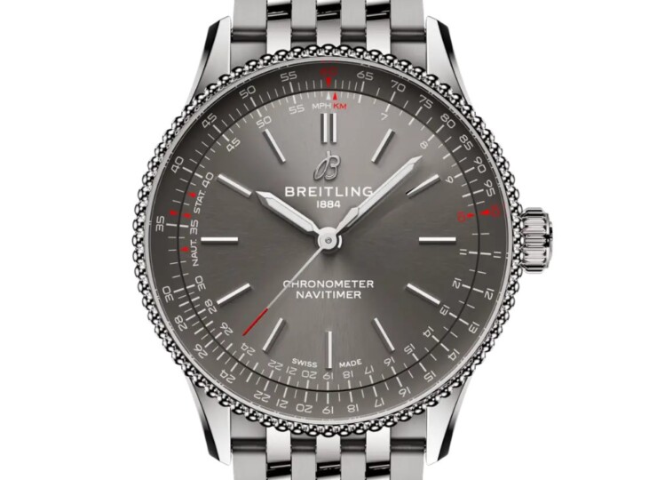 BREITLING ナビタイマー オートマチック 36 アンスラサイト文字盤 ブレスレット A17327381B1A1