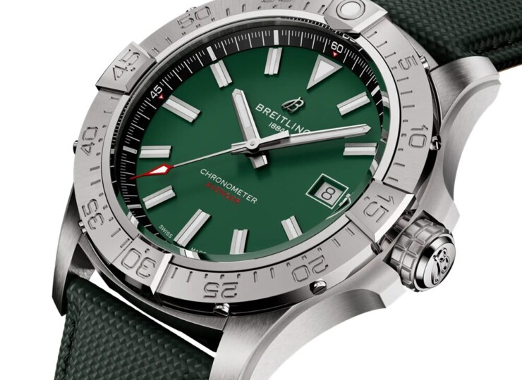 BREITLING アベンジャー オートマチック 42 グリーン文字盤 A17328101L1X1