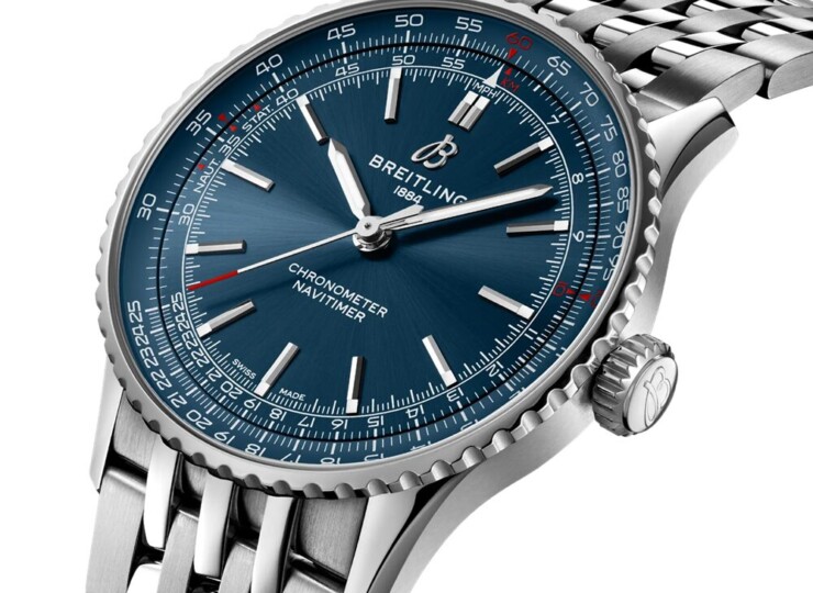 BREITLING ナビタイマー オートマチック 41 ブルー文字盤 A17329161C1A1