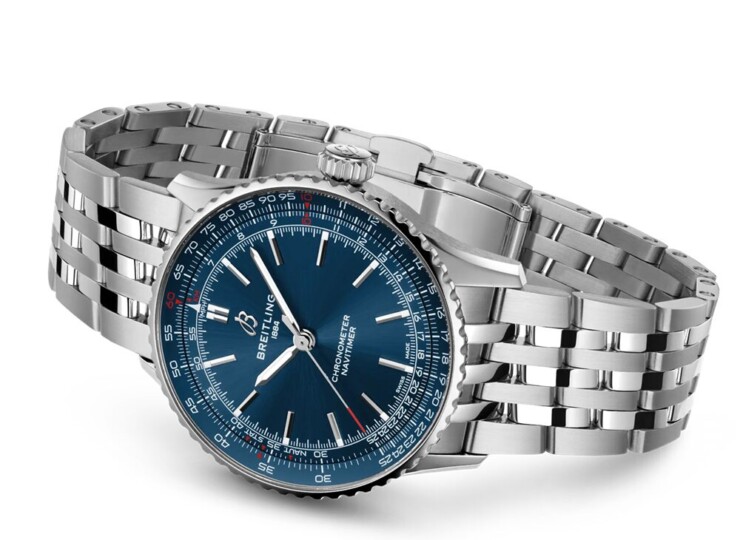 BREITLING ナビタイマー オートマチック 41 ブルー文字盤 A17329161C1A1