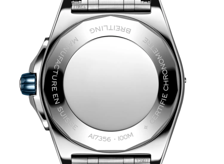 BREITLING スーパー クロノマット オートマチック 38 ブルー文字盤 ステンレススティール ブレスレット A17356531C1A1