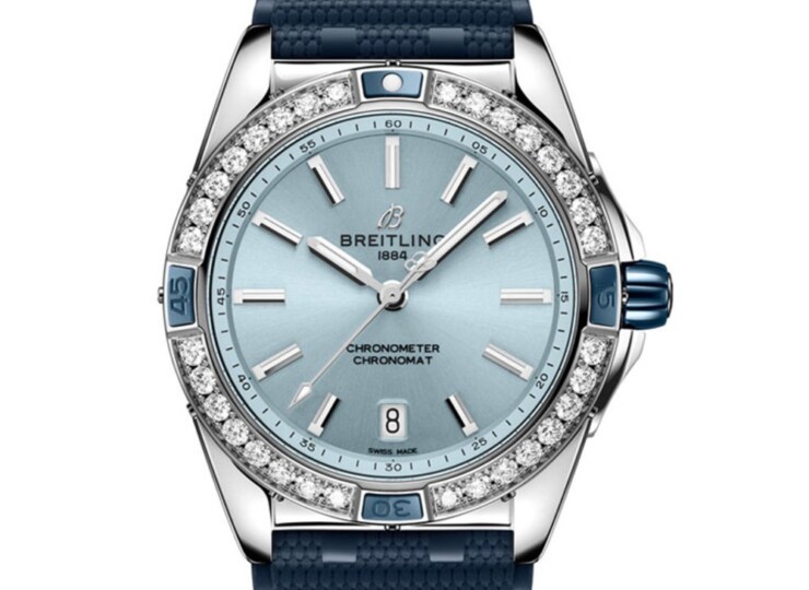 BREITLING スーパー クロノマット オートマチック 38 ブルー文字盤 A17356531C1S1