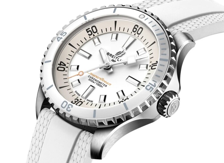 BREITLING スーパーオーシャン オートマチック 36 ホワイト文字盤 ステンレススティール A17377211A1S1