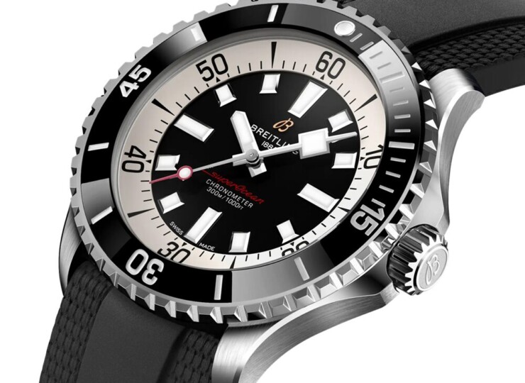 BREITLING スーパーオーシャン オートマチック 46 ブラック文字盤 A17378211B1S1