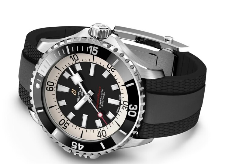 BREITLING スーパーオーシャン オートマチック 46 ブラック文字盤 A17378211B1S1