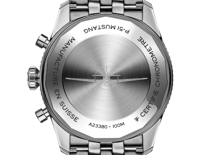 BREITLING クラシック アヴィ クロノグラフ 42 P-51 マスタング ブラック文字盤 A233803A1B1A1