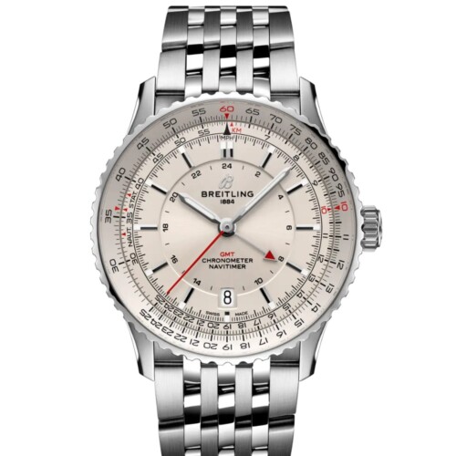 ナビタイマー オートマチック GMT 41 クリーム文字盤 ブレスレット