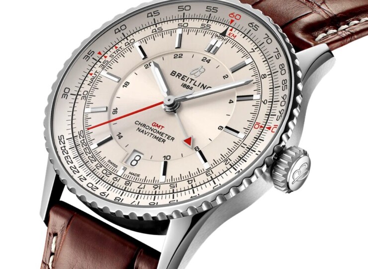 BREITLING ナビタイマー オートマチック GMT 41 クリーム文字盤 A32310211G1P1