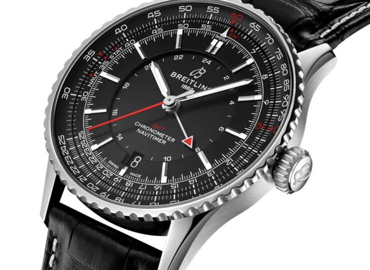 BREITLING ナビタイマー オートマチック GMT 41 ブラック文字盤 A32310251B1P1