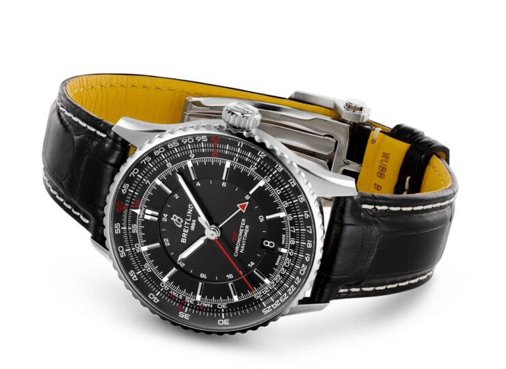 BREITLING ナビタイマー オートマチック GMT 41 ブラック文字盤 A32310251B1P1