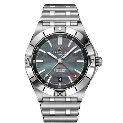 BREITLING クロノマット オートマチック GMT 40 ジャパン リミテッド グレー マザーオブパール文字盤 A32398A91G1A1