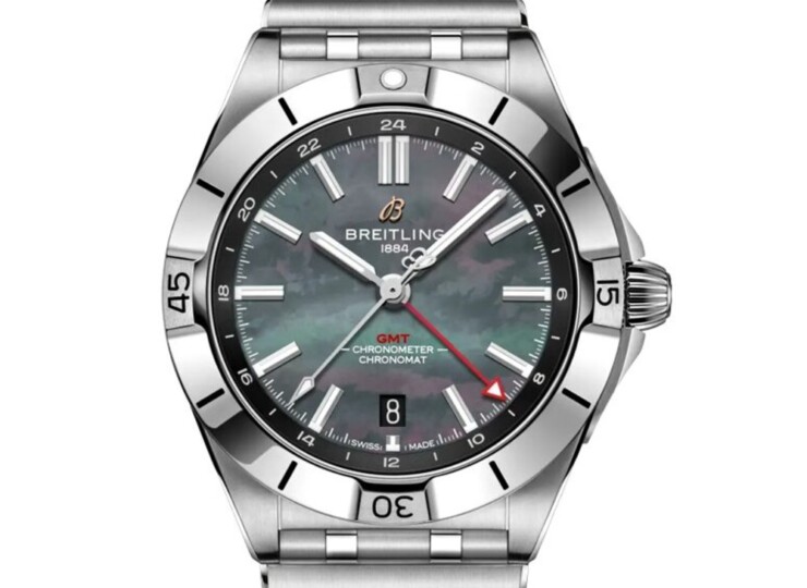 BREITLING クロノマット オートマチック GMT 40 ジャパン リミテッド グレー マザーオブパール文字盤 A32398A91G1A1