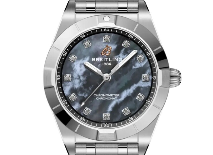 BREITLING クロノマット 28 ジャパン エディション ブラック マザーオブパール文字盤 A72310101B1A1