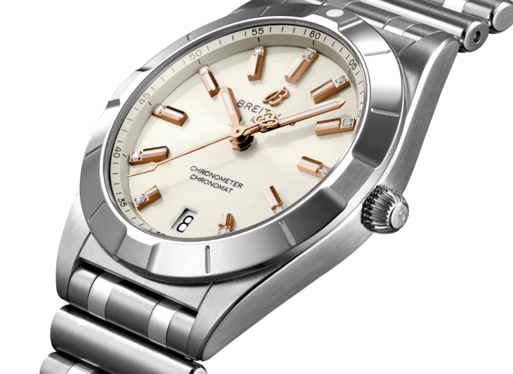 BREITLING クロノマット 32 ホワイト文字盤 ステンレススティール A77310101A3A1