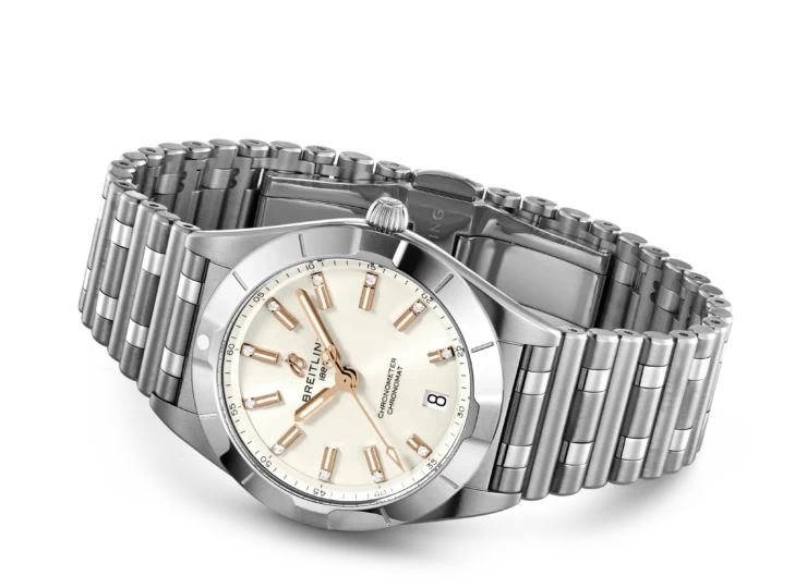 BREITLING クロノマット 32 ホワイト文字盤 ステンレススティール A77310101A3A1