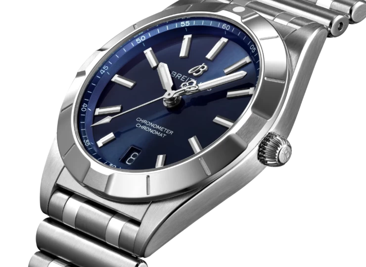 BREITLING クロノマット 32 ブルー文字盤 A77310101C1A1