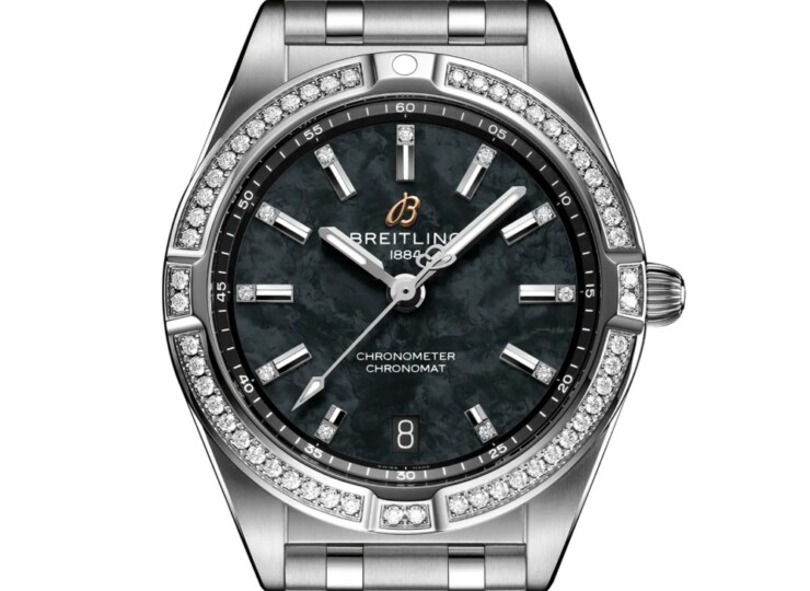 BREITLING クロノマット 32 ジャパン リミテッド ブラック マザーオブパール文字盤 A773104A1B1A1
