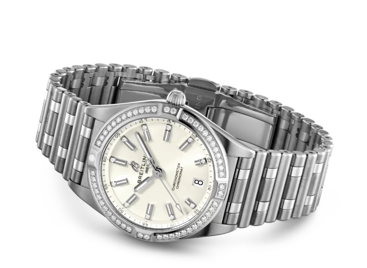 BREITLING クロノマット 32 ホワイト文字盤 ステンレススティール(装飾付き) A77310591A1A1