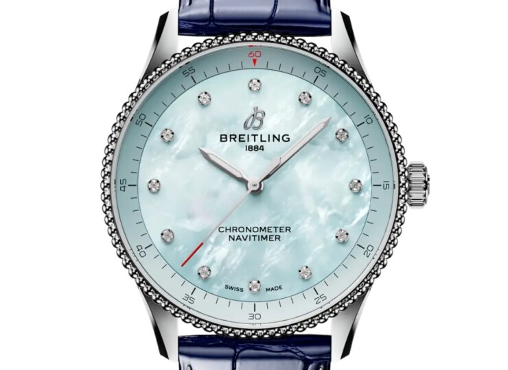 BREITLING ナビタイマー 32 ブルー・マザーオブパール文字盤 A77320171C1P1
