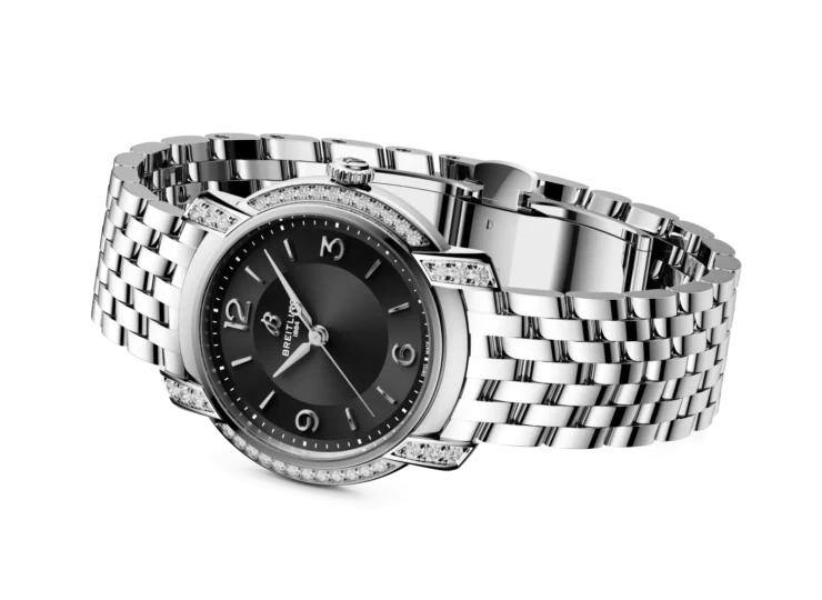 BREITLING レディ プレミエ 32 ブラック文字盤 A77330671B1A1