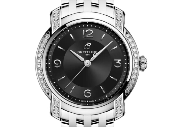 BREITLING レディ プレミエ 32 ブラック文字盤 A77330671B1A1