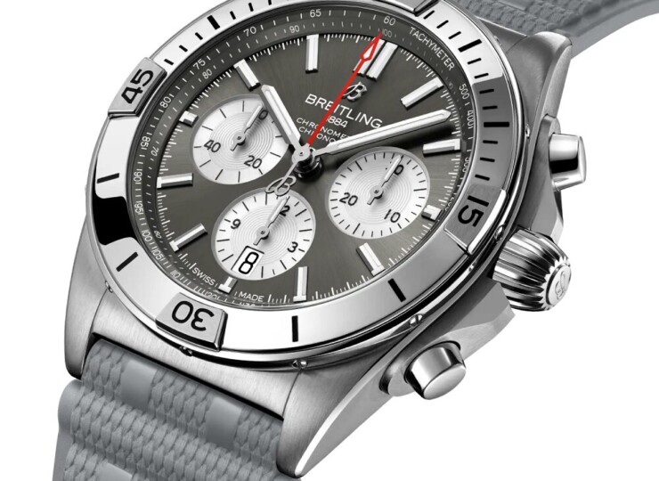 BREITLING クロノマット B01 42 ジャパン リミテッド アンスラサイト文字盤 ステンレススティール AB01343B1M1S1
