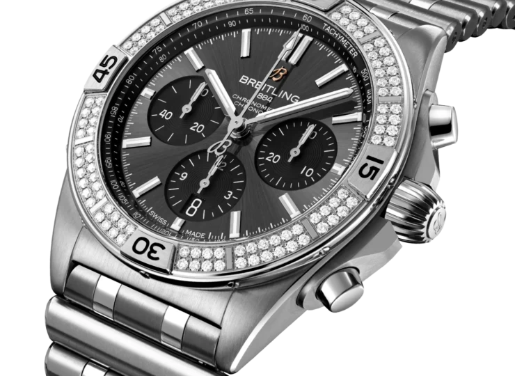 BREITLING クロノマット B01 42 ジャパン リミテッド アンスラサイト文字盤 ステンレススティール(装飾付き) AB0134A21B1A1