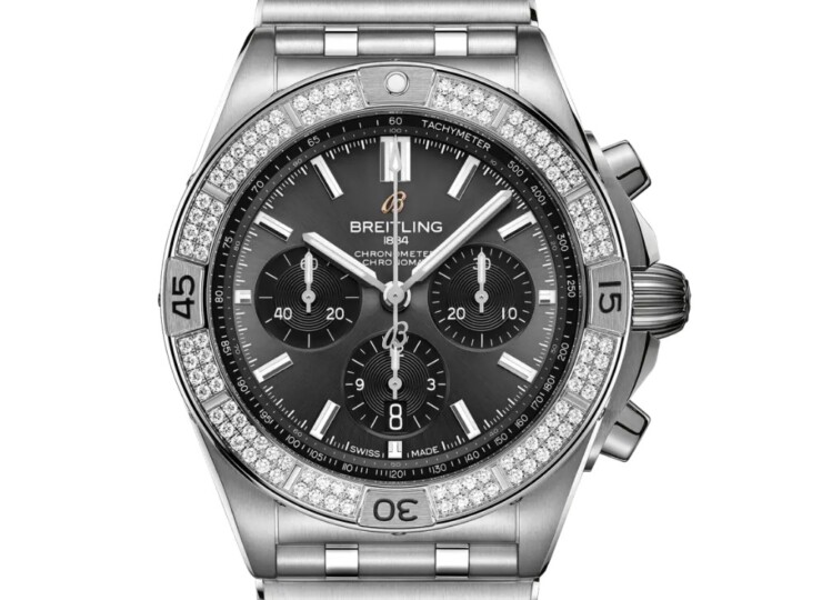 BREITLING クロノマット B01 42 ジャパン リミテッド アンスラサイト文字盤 ステンレススティール(装飾付き) AB0134A21B1A1