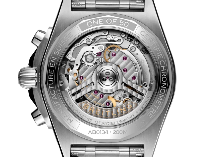 BREITLING クロノマット B01 42 ジャパン リミテッド グレー マザーオブパール文字盤 AB0134A21G2A1