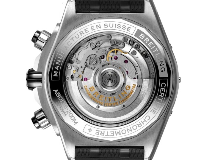 BREITLING スーパー クロノマット B01 44 ブラック文字盤 ステンレススティール AB0136251B1S1