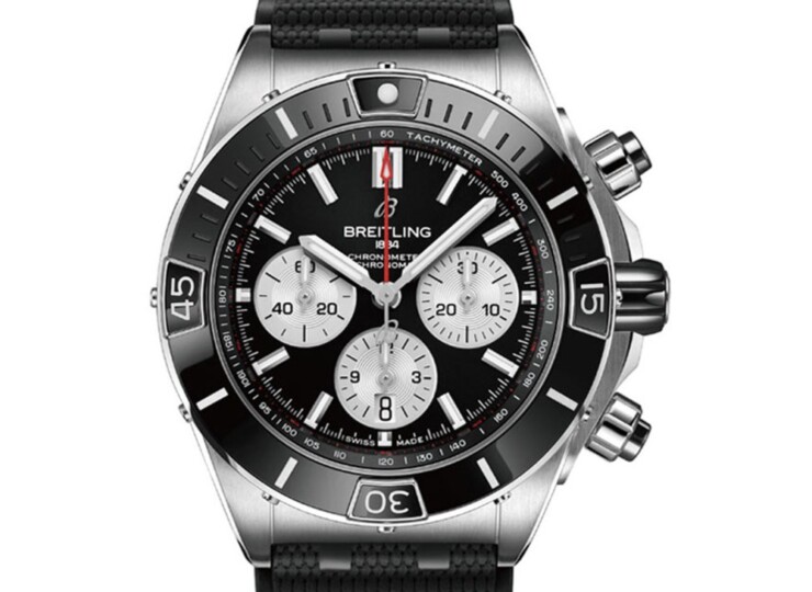 BREITLING スーパー クロノマット B01 44 ブラック文字盤 ステンレススティール AB0136251B1S1
