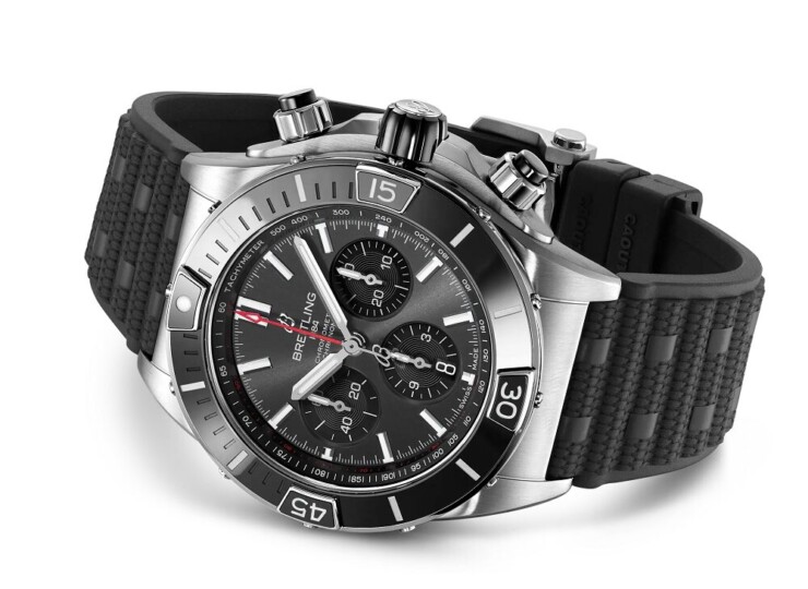 BREITLING スーパー クロノマット B01 44 アンスラサイト文字盤 ステンレススティール AB0136251B2S1