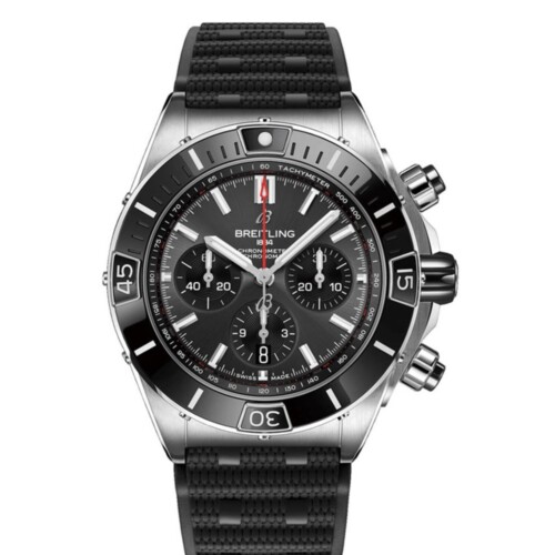 BREITLING スーパー クロノマット B01 44 アンスラサイト文字盤 ステンレススティール AB0136251B2S1