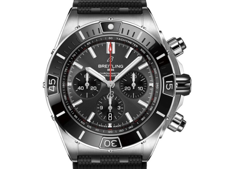BREITLING スーパー クロノマット B01 44 アンスラサイト文字盤 ステンレススティール AB0136251B2S1