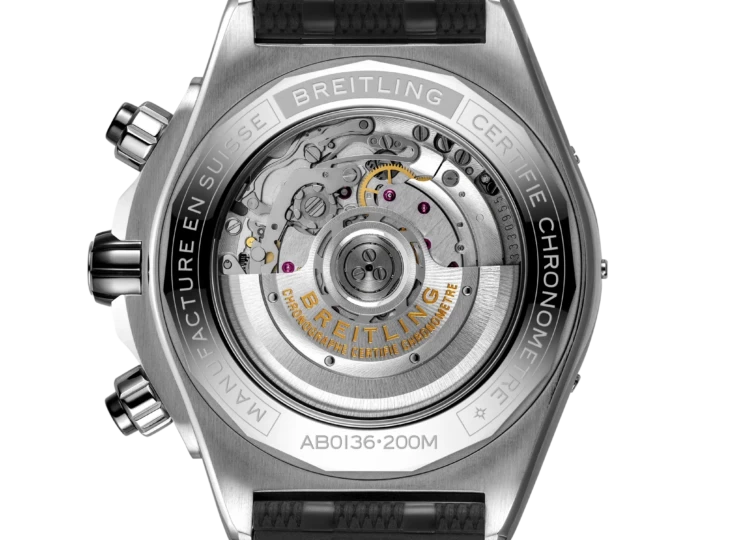 BREITLING スーパー クロノマット B01 44 グリーン文字盤 ステンレススティール AB0136251L1S1