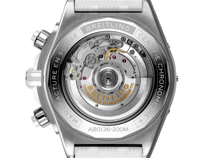 BREITLING スーパー クロノマット B01 44 ジャパン エディション ホワイト文字盤 AB0136A71A1S1