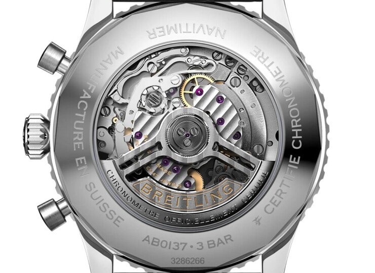 BREITLING ナビタイマー B01 クロノグラフ 46 ブラック文字盤 AB0137211B1P1