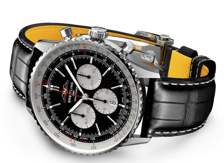 BREITLING ナビタイマー B01 クロノグラフ 46 ブラック文字盤 AB0137211B1P1