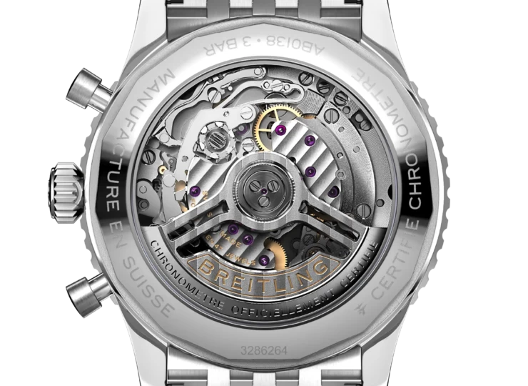 BREITLING ナビタイマー B01 クロノグラフ 43 ブラック文字盤 ブレスレット AB0138211B1A1
