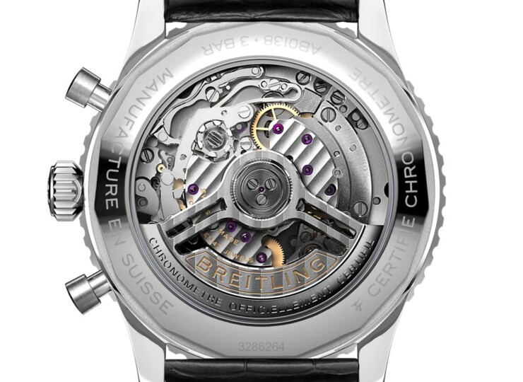 BREITLING ナビタイマー B01 クロノグラフ 43 アイスブルー文字盤 AB0138241C1P1