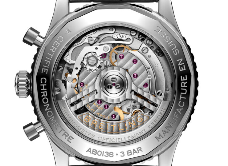 BREITLING ナビタイマー B01 クロノグラフ 43 シルバー文字盤 AB0138241G1P1
