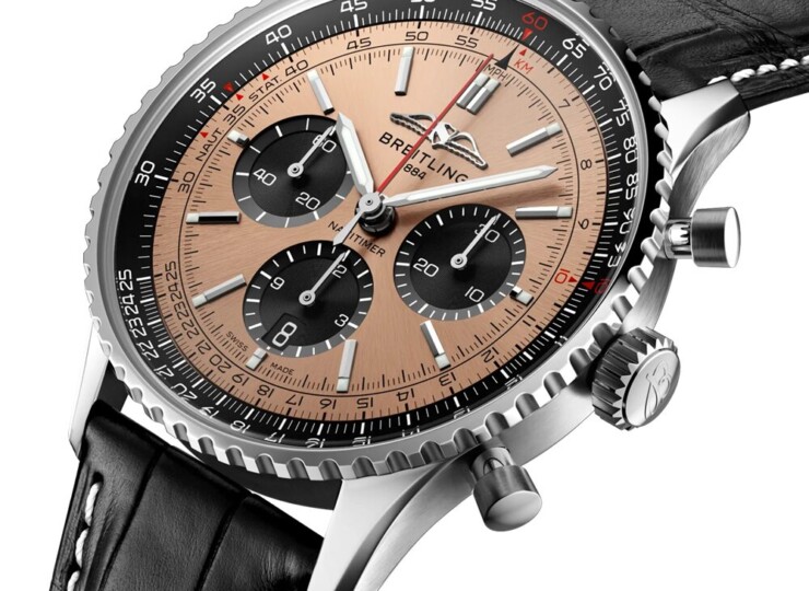 BREITLING ナビタイマー B01 クロノグラフ 43 カッパー文字盤 AB0138241K1P1