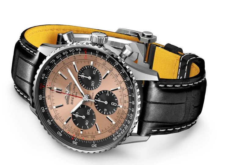BREITLING ナビタイマー B01 クロノグラフ 43 カッパー文字盤 AB0138241K1P1