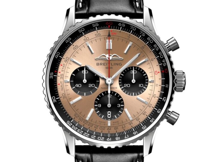 BREITLING ナビタイマー B01 クロノグラフ 43 カッパー文字盤 AB0138241K1P1