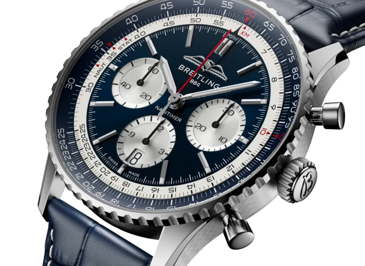 BREITLING ナビタイマー B01 クロノグラフ 43 トリビュート トゥ コンコルド ブルー文字盤 AB01389C1C1P1