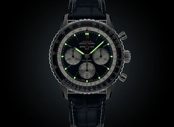 BREITLING ナビタイマー B01 クロノグラフ 43 トリビュート トゥ コンコルド ブルー文字盤 AB01389C1C1P1