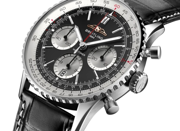 BREITLING ナビタイマー B01 クロノグラフ 41 ブラック文字盤 AB0139211B1P1