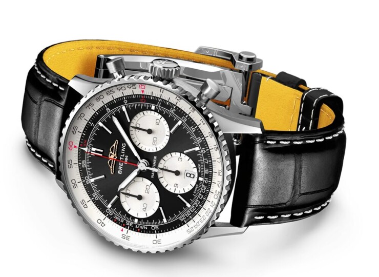 BREITLING ナビタイマー B01 クロノグラフ 41 ブラック文字盤 AB0139211B1P1
